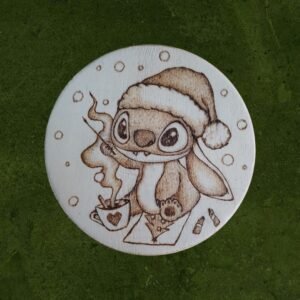 Painter Stitch coaster/deco circle