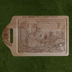 Custom cutting board commission for agritourism